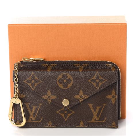 louis vuitton card holder recto verso price